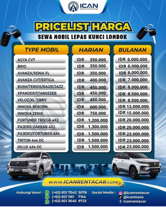 Rental Mobil Lombok 35 pricelist-sewa-mobil-lepas-kunci-lombok